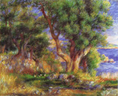 Landscape on the Coast near Menton